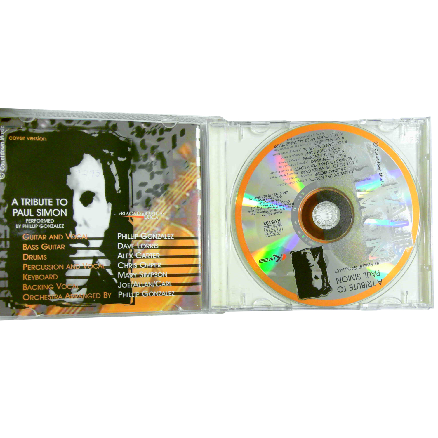 Open Picture of CD - Philip Gonzalez - A Tribute To Paul Simon